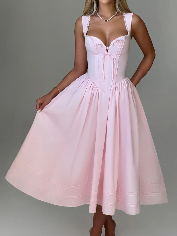 2025 Summer New Women's Trapezoidal Long Dress, Y2K Asymmetric Off Shoulder, Bareback, Surrounding Chest, Solid Color, Folded Sk
2025 Summer New Women's Trapezoidal Long Dress, Y2K Asymmetric Off Shoulder, Bareback, Surrounding Chest, Solid Color, Folded Sk