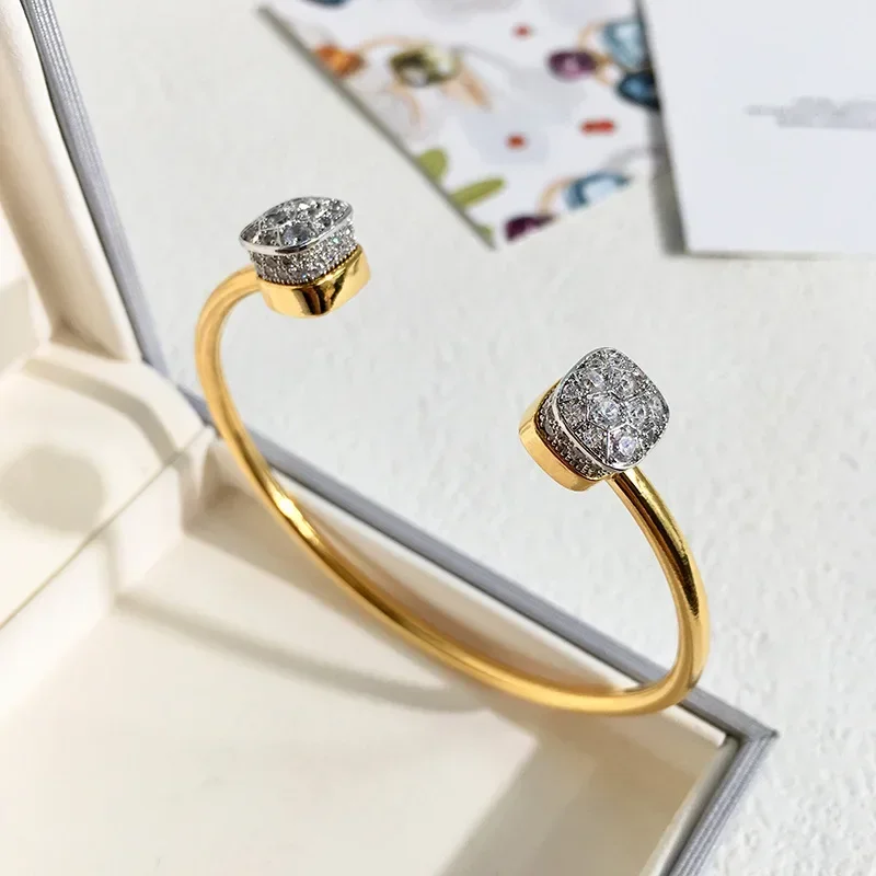 Classic Honeycomb Style Colorful Crystal bracelet Open Bracelets For Women Fashion Jewelry Party Gift 
Classic Honeycomb Style Colorful Crystal bracelet Open Bracelets For Women Fashion Jewelry Party Gift