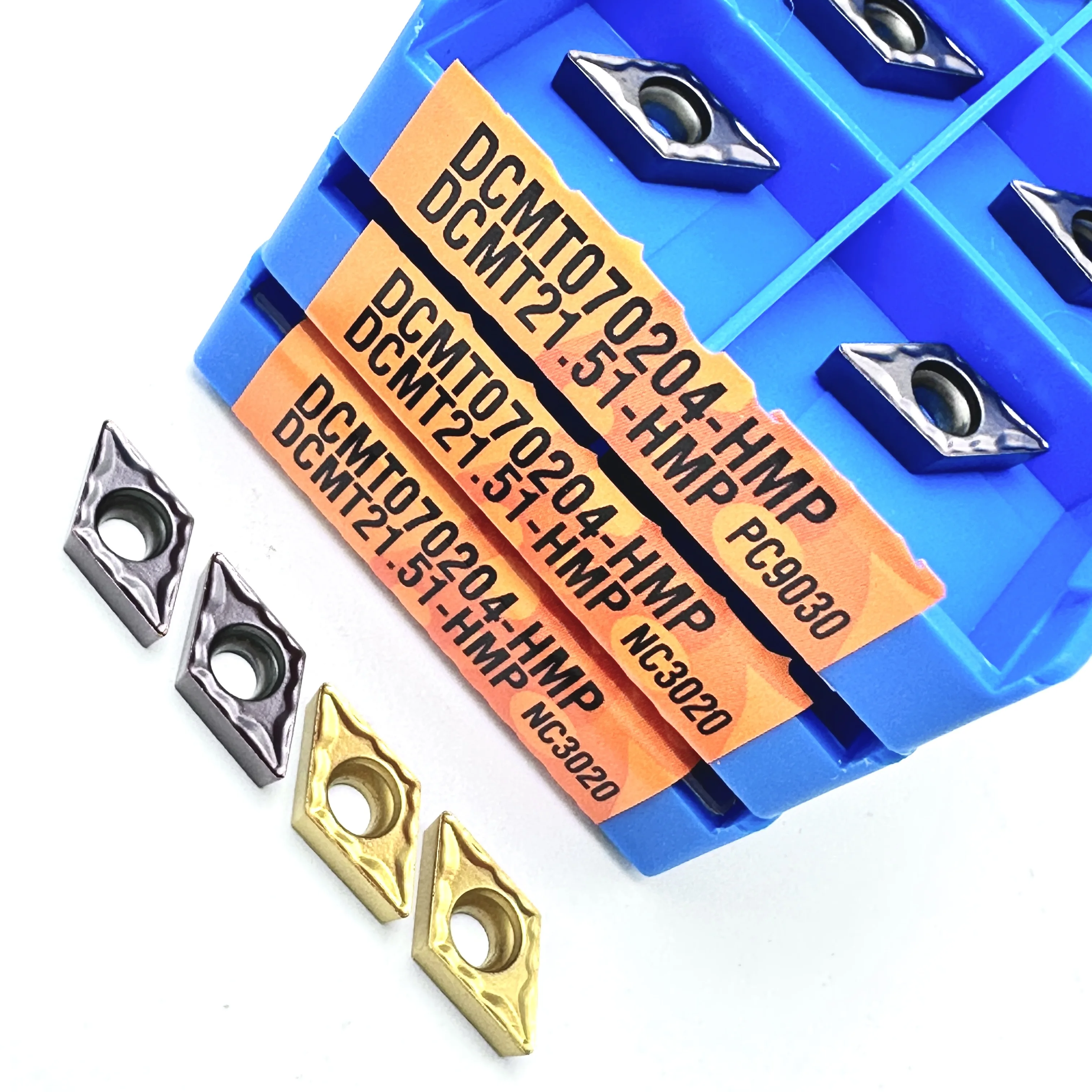 DCMT070204 DCMT11T304 HMP Carbide Insert Internal Turning Tool Steel Processing High Quality CNC Lathe Cutting Turning Insert
DCMT070204 DCMT11T304 HMP Carbide Insert Internal Turning Tool Steel Processing High Quality CNC Lathe Cutting Turning Insert
