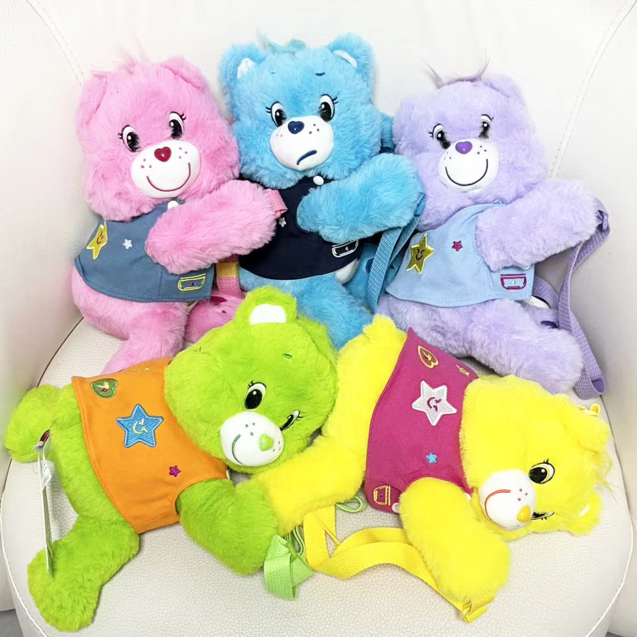 Care Bears Plush Crossbody Bag Cartoon Stuffed Doll Backpack Cute Soft Storage Purse Shoulder Bag for Girls Holiday Gift Kawaii
Care Bears Plush Crossbody Bag Cartoon Stuffed Doll Backpack Cute Soft Storage Purse Shoulder Bag for Girls Holiday Gift Kawaii