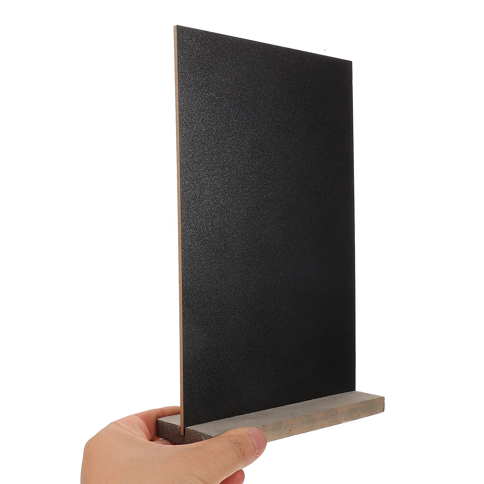 1pc Wooden Small Blackboard Mini Double-sided Writable Chalkboard Ornament Rustic Decor Memo Board Tabletop Sign Display
1pc Wooden Small Blackboard Mini Double-sided Writable Chalkboard Ornament Rustic Decor Memo Board Tabletop Sign Display