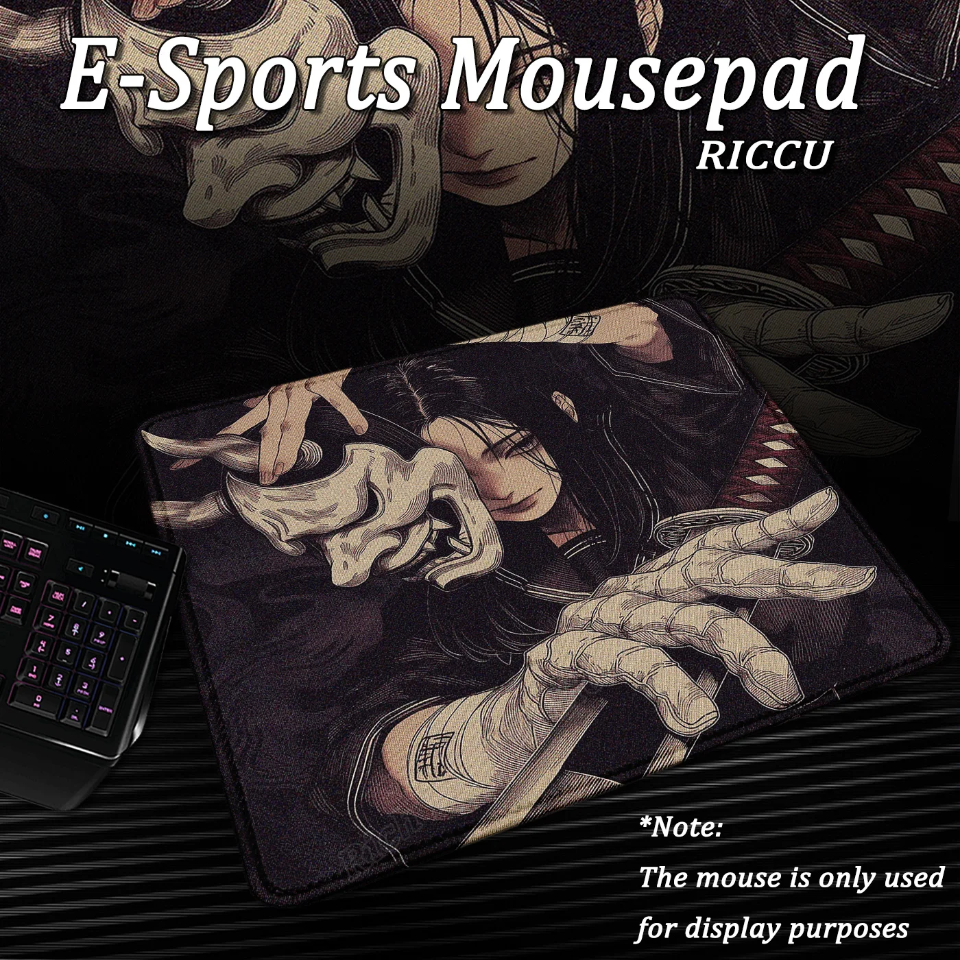 XL Small Size Anime Mouse Pad Masked Mask Girl Office mat Desk mat Game E-Sports Mousepad High Quality Non-slip Keyboard coaster
XL Small Size Anime Mouse Pad Masked Mask Girl Office mat Desk mat Game E-Sports Mousepad High Quality Non-slip Keyboard coaster
