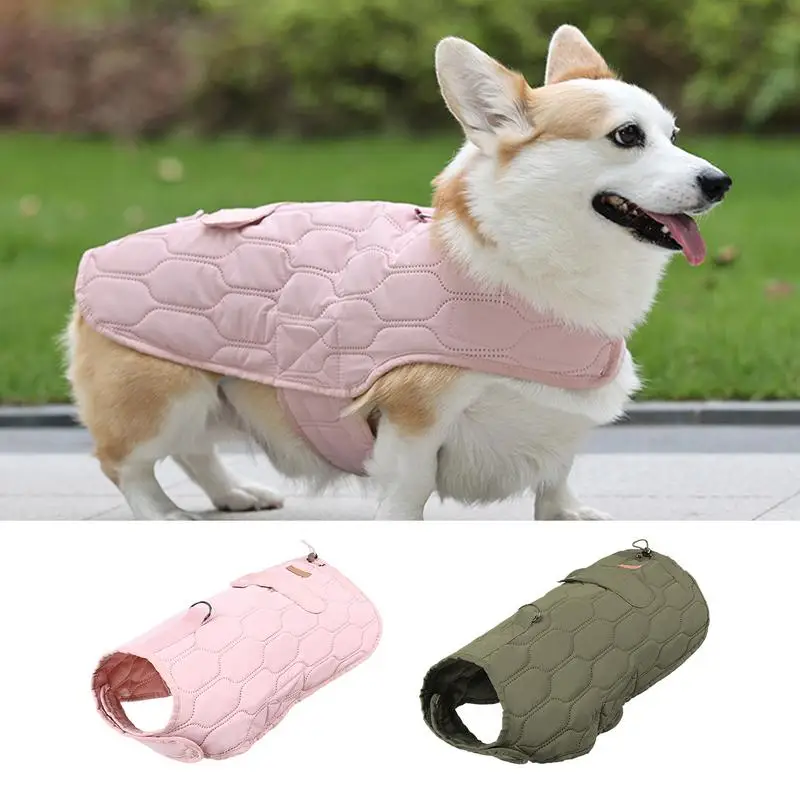 Winter Jacket For Dogs Warm Thermal Vest Dog Coat Cold Weather Coat With Sturdy D-Ring For Dogs Of Different Sizes And Types
Winter Jacket For Dogs Warm Thermal Vest Dog Coat Cold Weather Coat With Sturdy D-Ring For Dogs Of Different Sizes And Types
