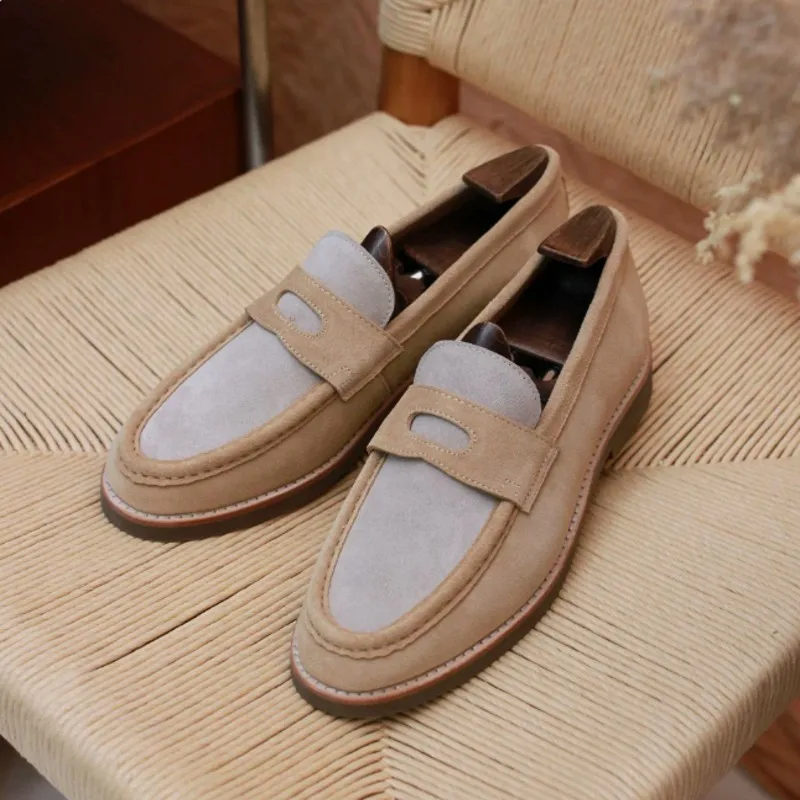 British Genuine Leather Mens Loafers Flat Shoes Slip on Fashion Gentlemen Drving Boats Casual Shoes
British Genuine Leather Mens Loafers Flat Shoes Slip on Fashion Gentlemen Drving Boats Casual Shoes