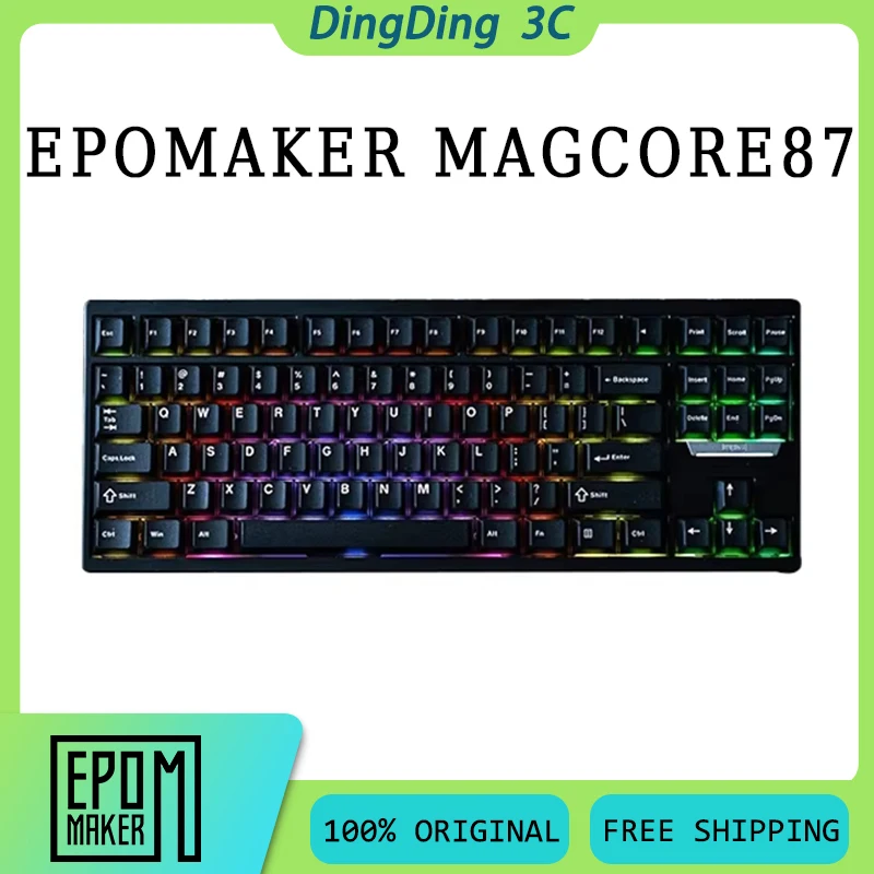 EPOMAKER MAGCORE87 Inductive Switch Mechanical Keyboard 8K Low Latency Hot Swap Gasket Wireless E-sports Gaming Keyboard Custom
EPOMAKER MAGCORE87 Inductive Switch Mechanical Keyboard 8K Low Latency Hot Swap Gasket Wireless E-sports Gaming Keyboard Custom