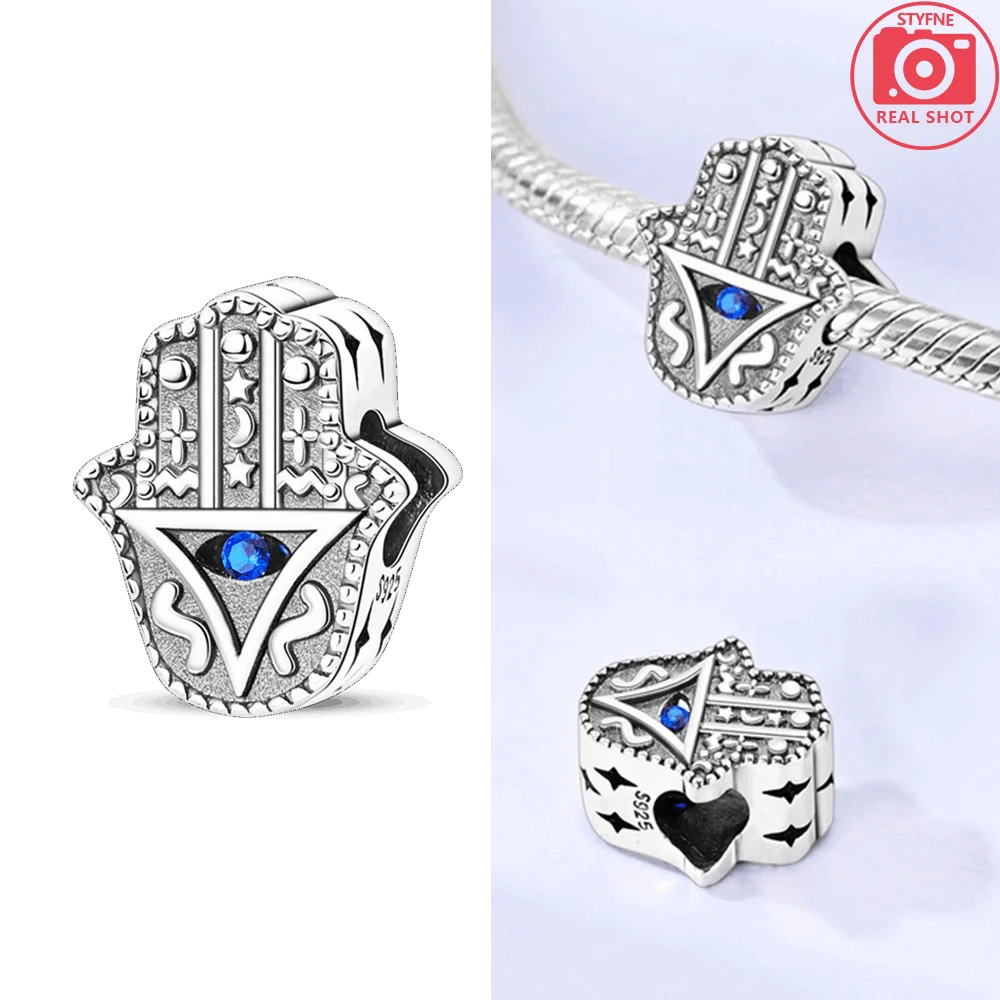 Оригинальные подвески из серебра 925 пробы, синие бусины для рук и глаз Фатимы, подходят для подвесок Plata 925, браслеты для женщин, женские ювелирные изделия, изготовление своими руками
Оригинальные подвески из серебра 925 пробы, синие бусины для рук и глаз Фатимы, подходят для подвесок Plata 925, браслеты для женщин, женские ювелирные изделия, изготовление своими руками