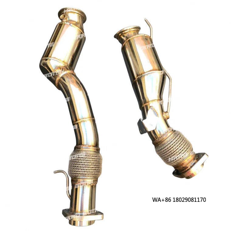 Выхлопная труба (даунпайп) с катализатором для X3M X4M F97 F98 S58 3.0L 2020
Выхлопная труба (даунпайп) с катализатором для X3M X4M F97 F98 S58 3.0L 2020