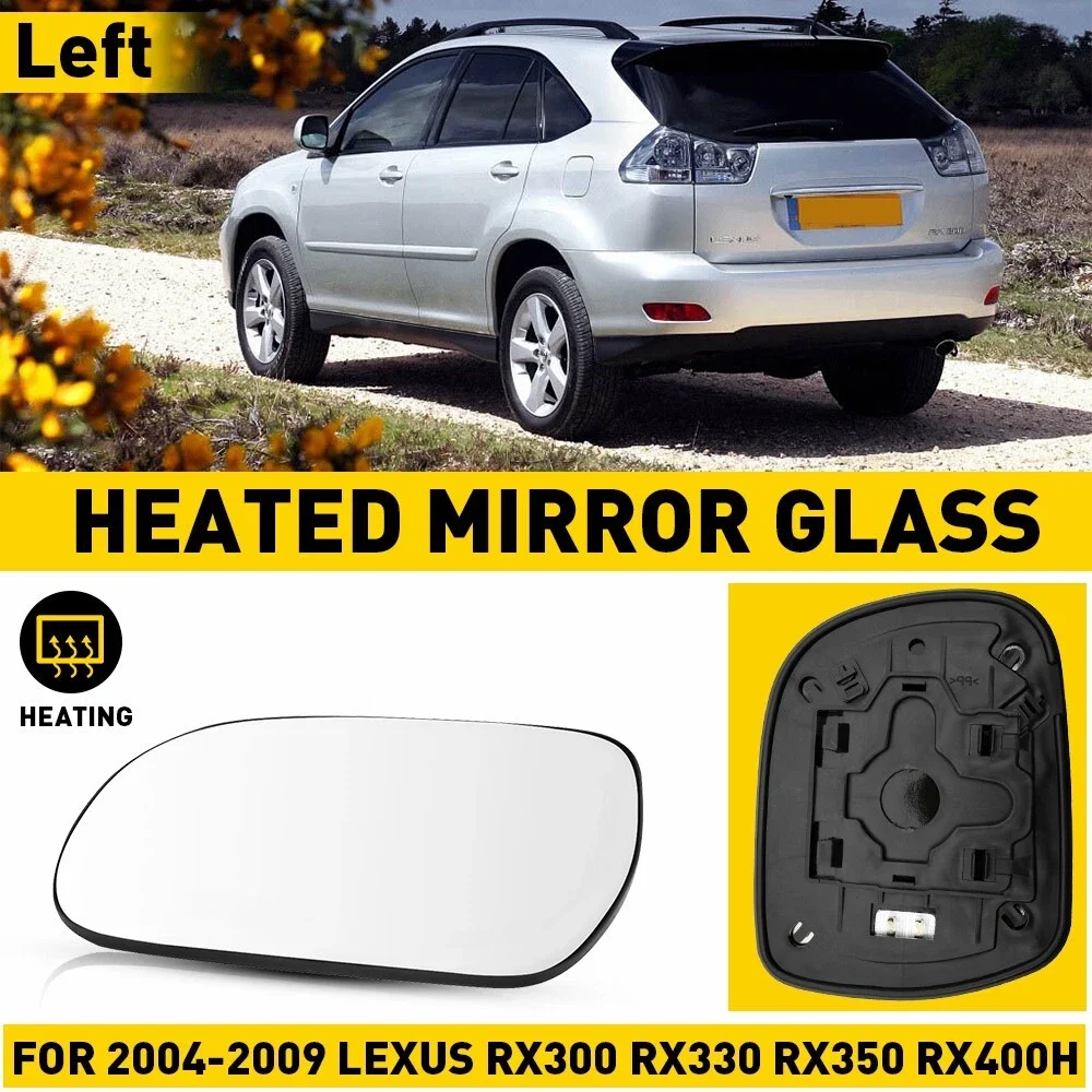 Mirror Heated Side Glass For Lexus RX300 RX330 RX350 RX400H 2003-2008 Rearview Mirror Lens
Mirror Heated Side Glass For Lexus RX300 RX330 RX350 RX400H 2003-2008 Rearview Mirror Lens