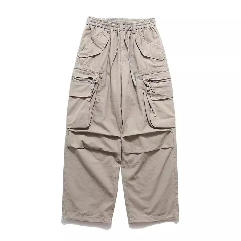 Japanese Retro Youth Mountain Style Paratrooper Pants - Unisex Oversized Pocket Camping Cargo Pants Loose Wide-Leg Trousers
Japanese Retro Youth Mountain Style Paratrooper Pants - Unisex Oversized Pocket Camping Cargo Pants Loose Wide-Leg Trousers