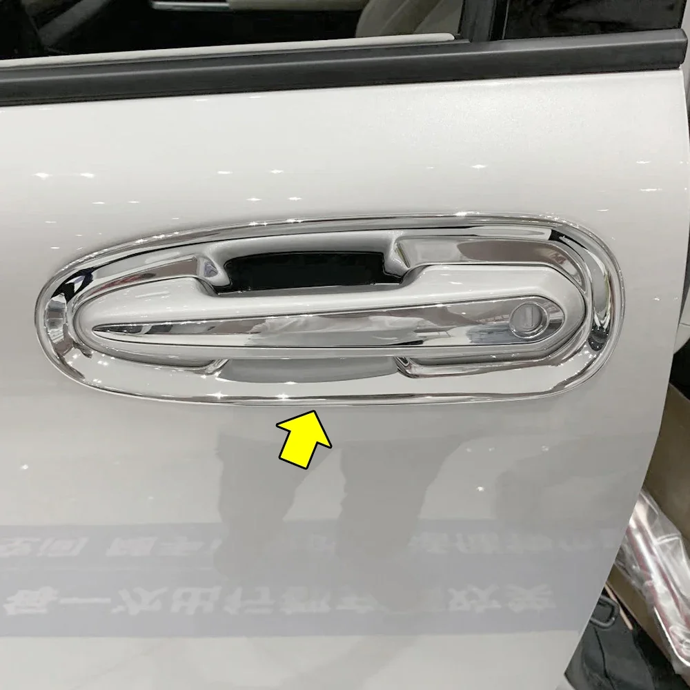 Chrome Exterior Door Handle Bezel Trim Cover Stickers For 2021-2024 Toyota Sienna Accessories Auto Parts
Chrome Exterior Door Handle Bezel Trim Cover Stickers For 2021-2024 Toyota Sienna Accessories Auto Parts