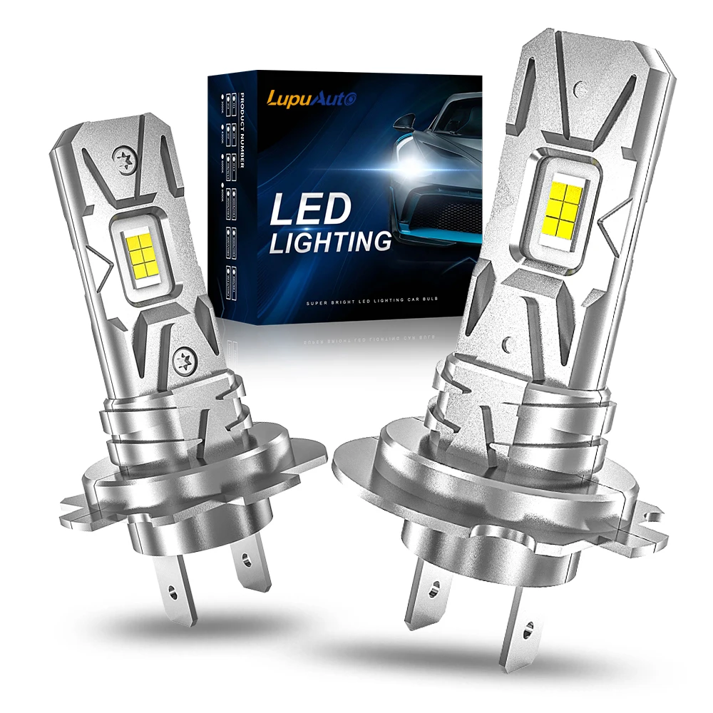 2PCS H7 LED Headlight Bulbs Mini 60W 16000LM 6500K 3570 CSP High Brightness for Car Headlamp Auto 12V
2PCS H7 LED Headlight Bulbs Mini 60W 16000LM 6500K 3570 CSP High Brightness for Car Headlamp Auto 12V