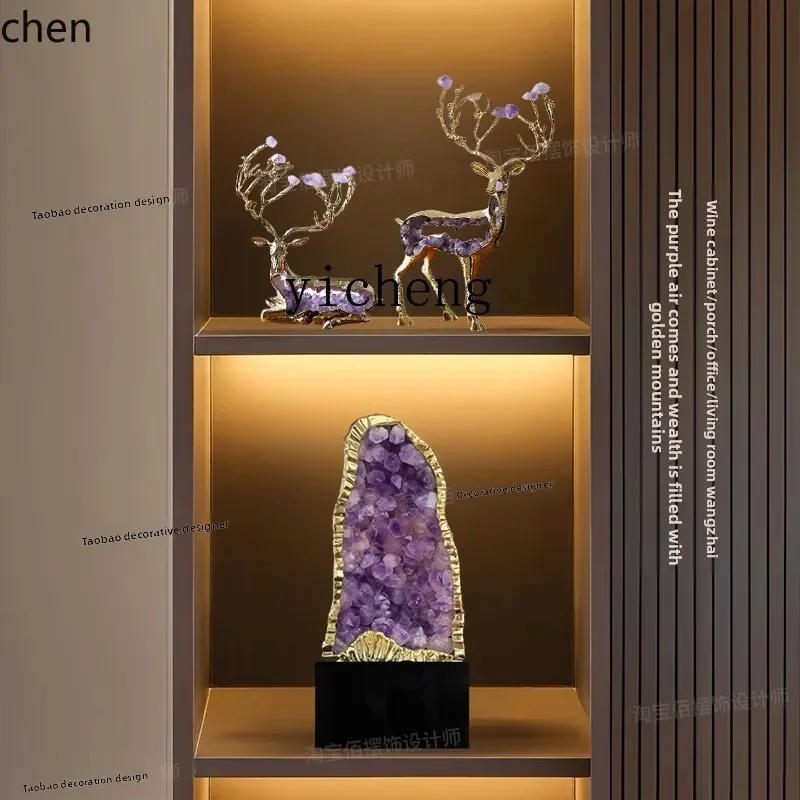 TQH7.2 Lucky Amethyst Ornament Backing Mountain Stone Wine Cabinet Ziqi Donglai Amethyst Cluster Crystal Cave
TQH7.2 Lucky Amethyst Ornament Backing Mountain Stone Wine Cabinet Ziqi Donglai Amethyst Cluster Crystal Cave