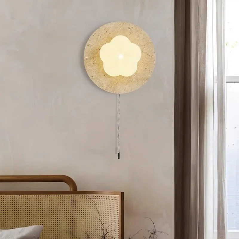 Nordic Creamy Style Yellow Cave Stone Wall Lamp Simple Bedroom bedside Lamp Retro Entrance Hall Atmosphere Aisle Corridor Lamp
Nordic Creamy Style Yellow Cave Stone Wall Lamp Simple Bedroom bedside Lamp Retro Entrance Hall Atmosphere Aisle Corridor Lamp