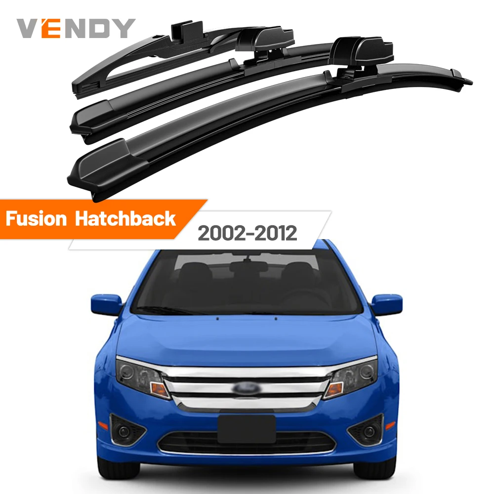 For Ford Fusion Hatchback 2002-2012 2003 2004 2005 2006 2007 2008 Front & Rear Windshield Wiper Blades Windscreen Wipers Set
For Ford Fusion Hatchback 2002-2012 2003 2004 2005 2006 2007 2008 Front & Rear Windshield Wiper Blades Windscreen Wipers Set
