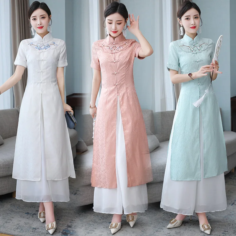 Лето 2025 г., улучшенное платье Cheongsam, женское хлопковое жаккардовое платье в китайском стиле, одежда для чая дзен, красота, здоровье, одежда для ушей
Лето 2025 г., улучшенное платье Cheongsam, женское хлопковое жаккардовое платье в китайском стиле, одежда для чая дзен, красота, здоровье, одежда для ушей
