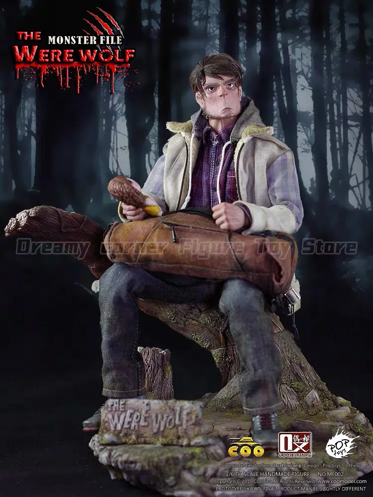 【In Stock】COOMODEL OUZHIXIANG MF002 Monster File Series Second Bombs Were Wolf 1/6 Action Figure
【In Stock】COOMODEL OUZHIXIANG MF002 Monster File Series Second Bombs Were Wolf 1/6 Action Figure