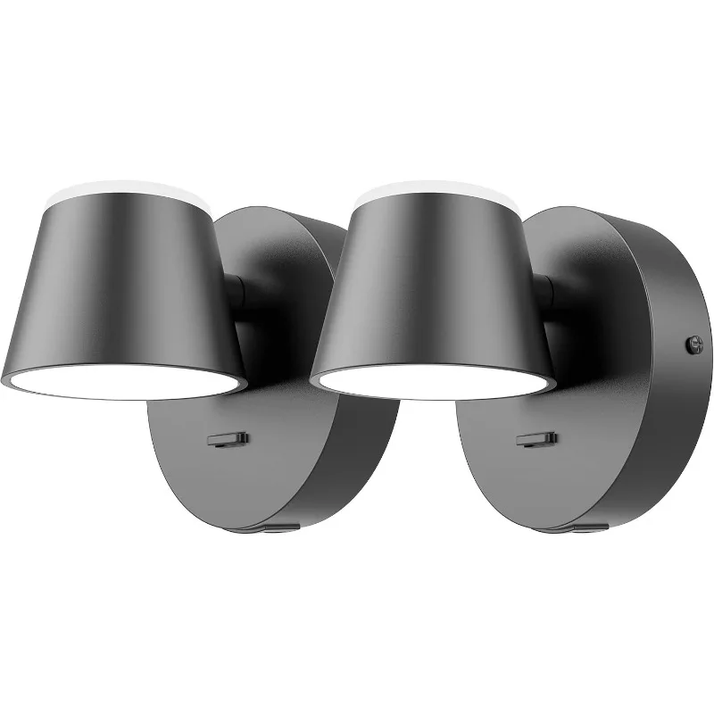 Wall Light Set of Two, LED Wall Sconce with On/Off Switch USB Charging Port 110 Volt Hardwired Wall Lamp 350 Rotatable Up
Wall Light Set of Two, LED Wall Sconce with On/Off Switch USB Charging Port 110 Volt Hardwired Wall Lamp 350 Rotatable Up