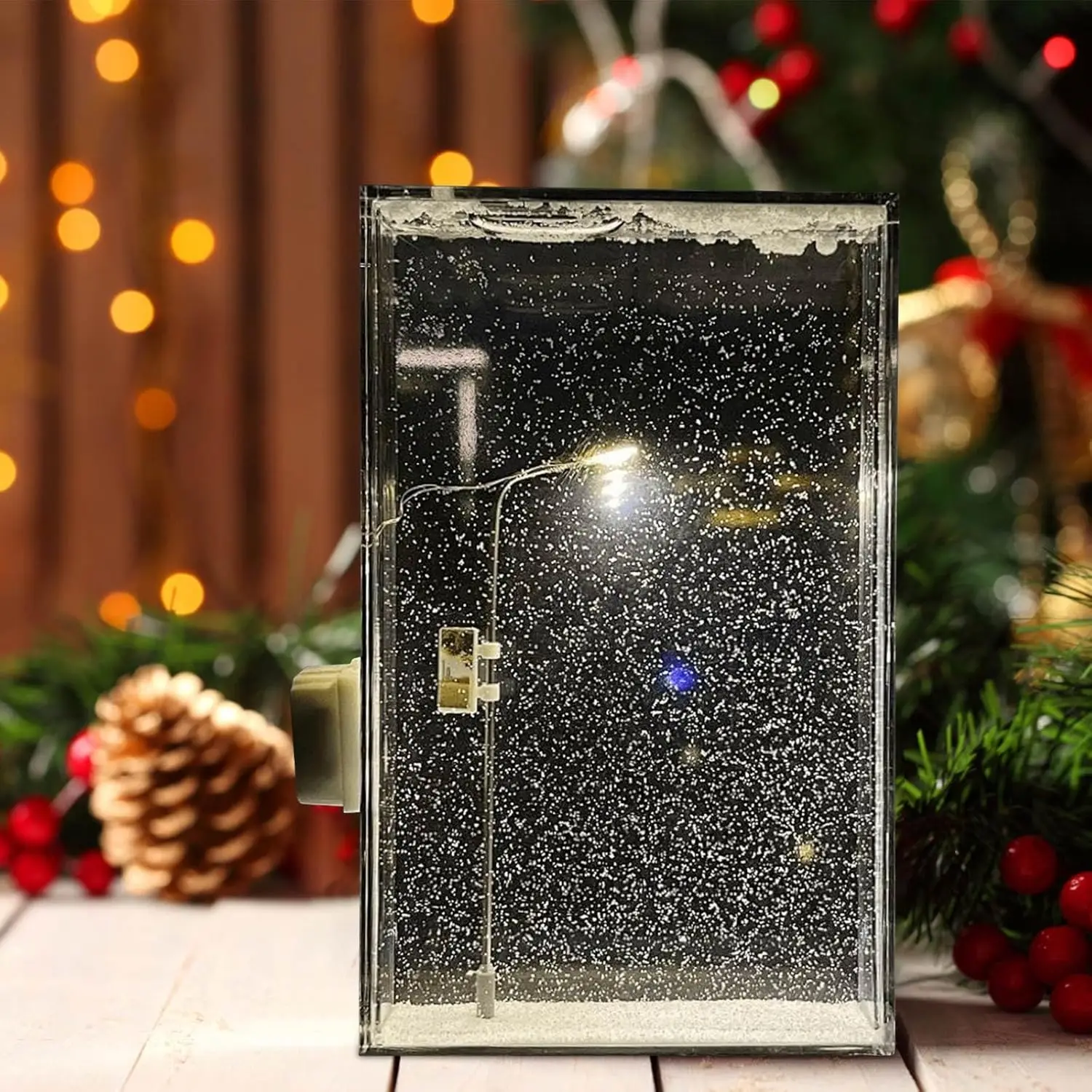 Snowy Night Flowing Hemp Handmade DIY Street Light Material Package Gift Creative Couple Snow Scene Night Light Festival Decor
Snowy Night Flowing Hemp Handmade DIY Street Light Material Package Gift Creative Couple Snow Scene Night Light Festival Decor