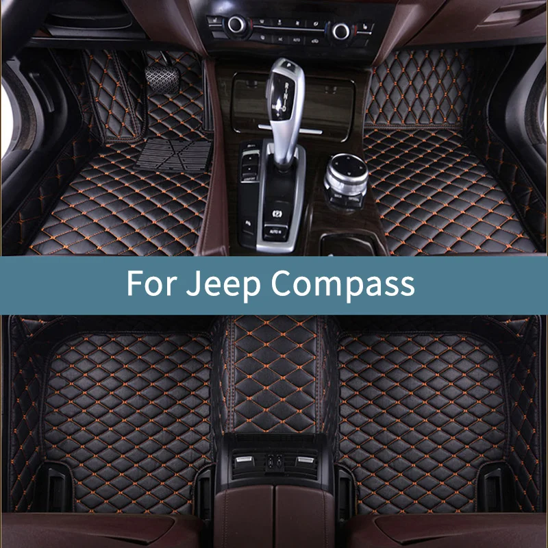 Автомобильные коврики для Jeep Compass 2017 2018 2019 2020 2021, кожаные коврики для автомобилей, всепогодные, водонепроницаемые, полный комплект
Автомобильные коврики для Jeep Compass 2017 2018 2019 2020 2021, кожаные коврики для автомобилей, всепогодные, водонепроницаемые, полный комплект