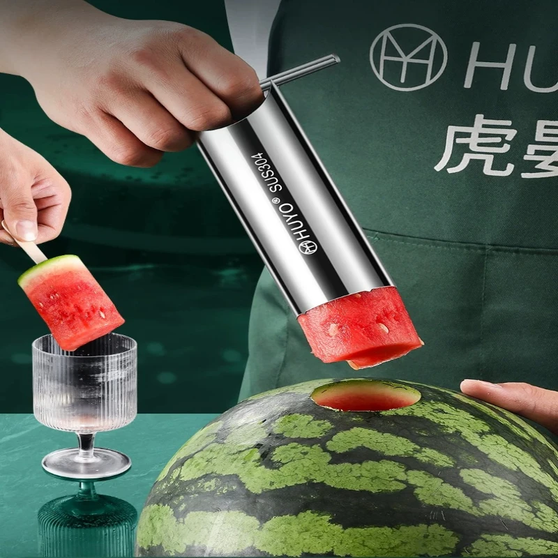 LH stainless steel watermelon hole opener, melon cutting core removal tool, watermelon cutting artifact
LH stainless steel watermelon hole opener, melon cutting core removal tool, watermelon cutting artifact
