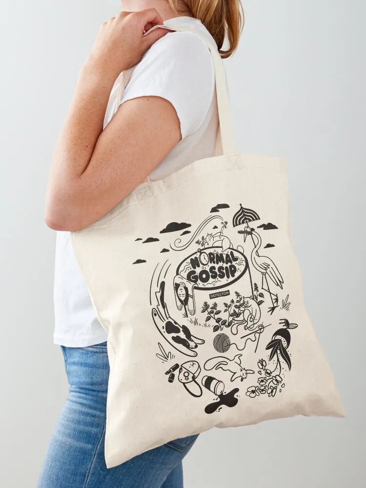 Normal Gossip Tote Bag canvas tote bag Women's shopper bag reusable shopping sacs de shopping
Normal Gossip Tote Bag canvas tote bag Women's shopper bag reusable shopping sacs de shopping