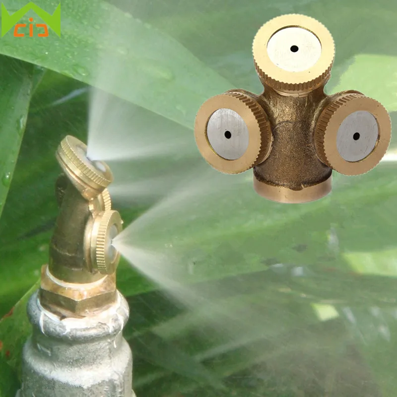 5pcs Adjustable Brass Sprayer Garden Water Sprinkler Misting Nozzles Head Agricultural Watering Irrigation Connector Tools
5pcs Adjustable Brass Sprayer Garden Water Sprinkler Misting Nozzles Head Agricultural Watering Irrigation Connector Tools