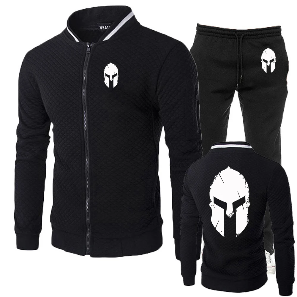 Spartan logo The new men's slim-fit suit is suitable for the spring-autumn two-piece business attire hoodies
Spartan logo The new men's slim-fit suit is suitable for the spring-autumn two-piece business attire hoodies