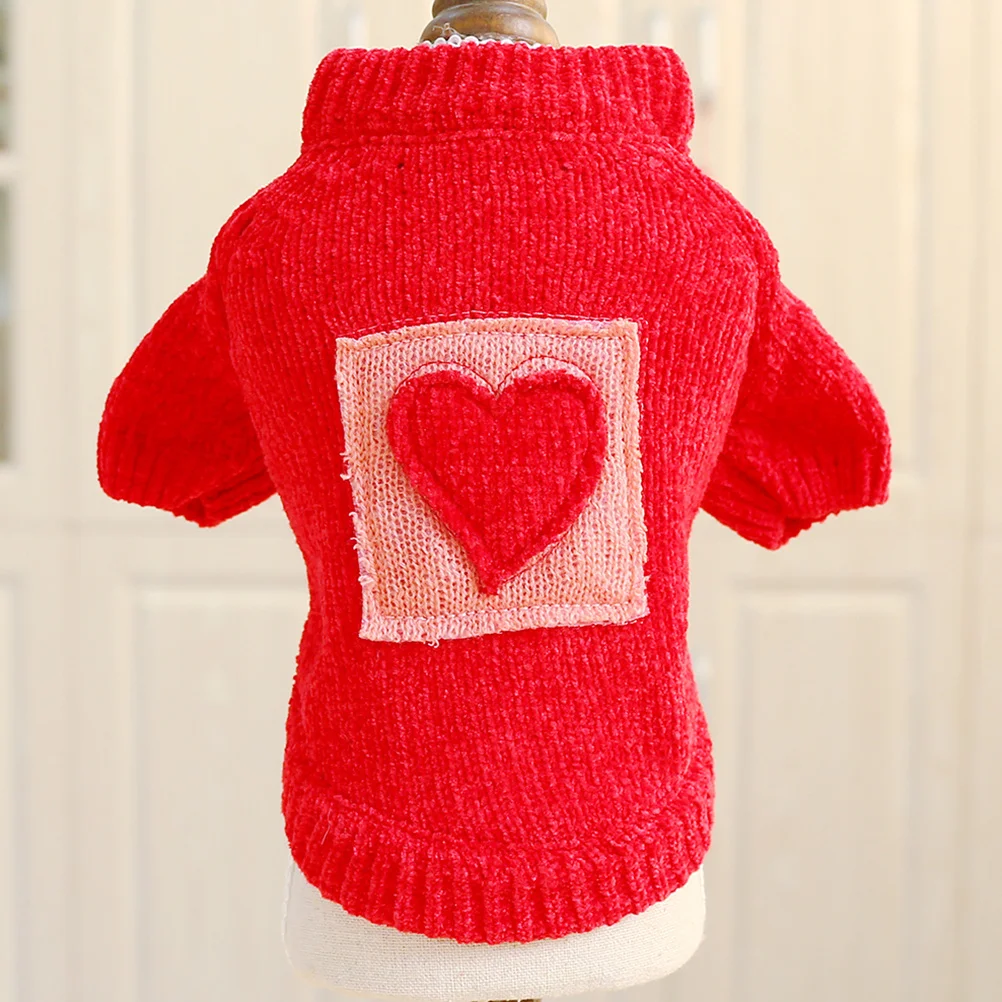 Pet Heart Sweater For Dog Winter Warm Clothing Durable Fashion Outdoor Walking Jogging Puppy Costume Soft Comfortable Fit
Pet Heart Sweater For Dog Winter Warm Clothing Durable Fashion Outdoor Walking Jogging Puppy Costume Soft Comfortable Fit