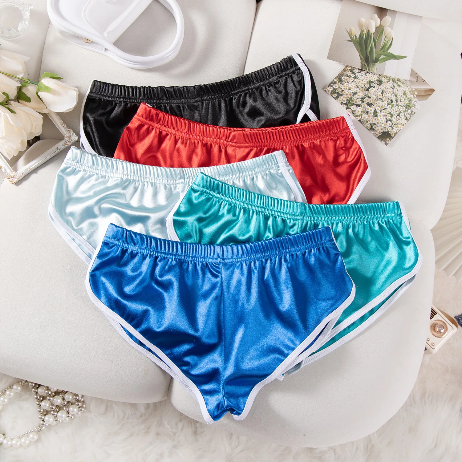 new summer women's shorts hot pants sexy running elastic sports shorts
new summer women's shorts hot pants sexy running elastic sports shorts