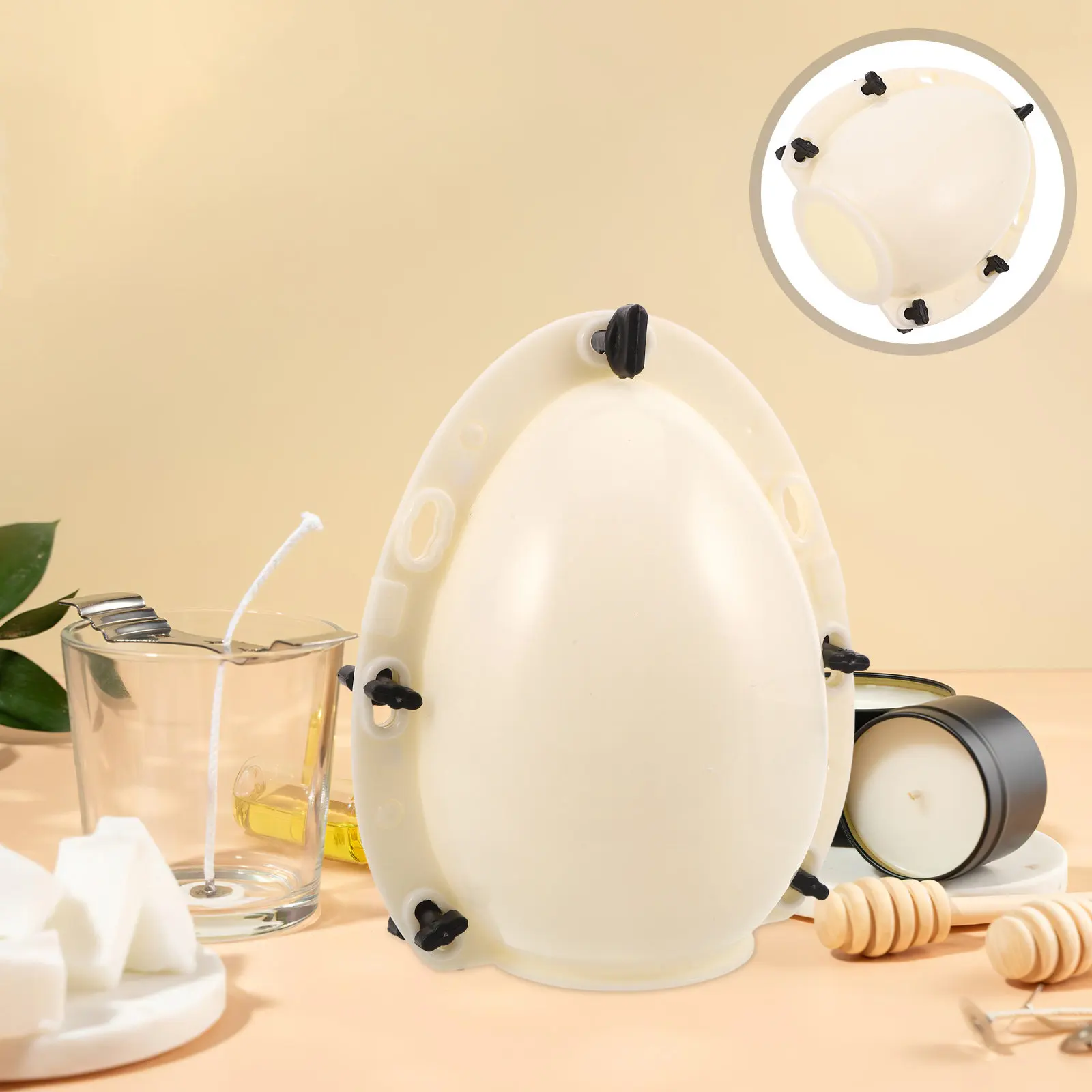 Giant 20Cm Easter Egg Mold 3D Hollow Chocolate Shell Maker for DIY Smashable Golden Prize Eggs Party Surprises Easter Baking
Giant 20Cm Easter Egg Mold 3D Hollow Chocolate Shell Maker for DIY Smashable Golden Prize Eggs Party Surprises Easter Baking