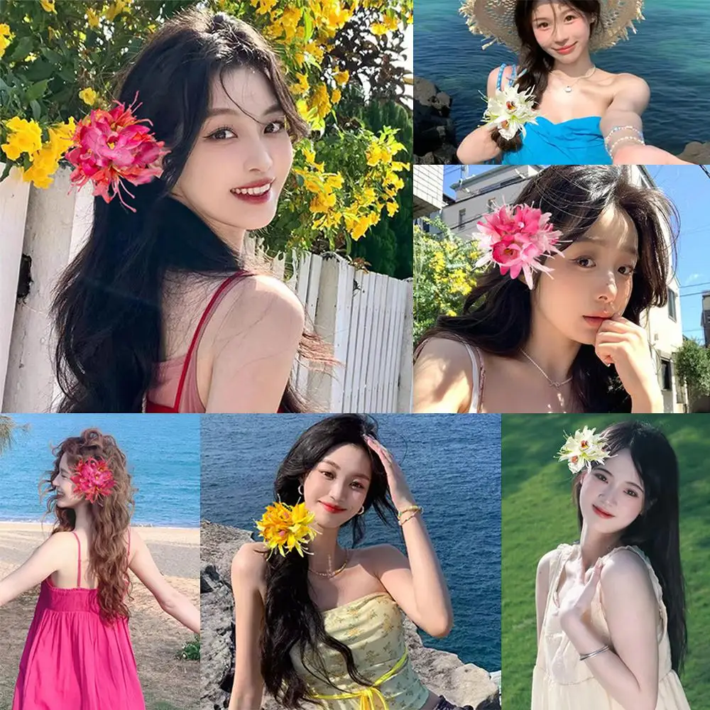 Ancient Fairy Flowers Hair Clip Chinese Style Simulation Bangs Clip Bohemian Flower Hairpins for Women Girls
Ancient Fairy Flowers Hair Clip Chinese Style Simulation Bangs Clip Bohemian Flower Hairpins for Women Girls