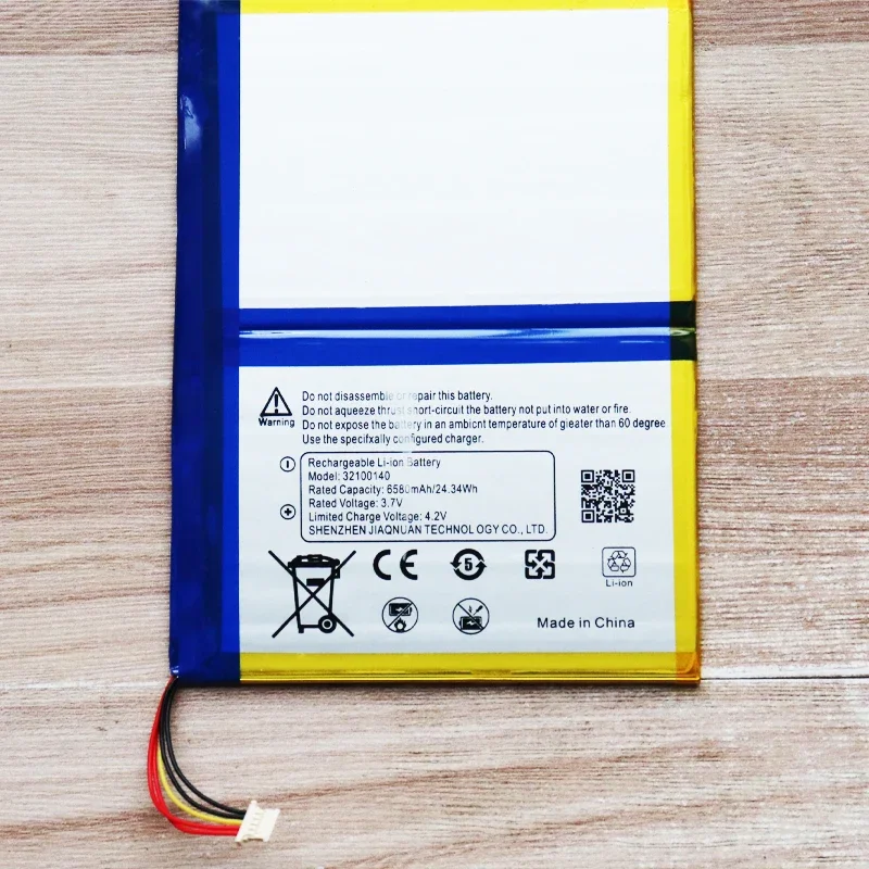 32100140 Battery 6580mAh For Blackview Tab 8 Mobile Phone Bateria
32100140 Battery 6580mAh For Blackview Tab 8 Mobile Phone Bateria
