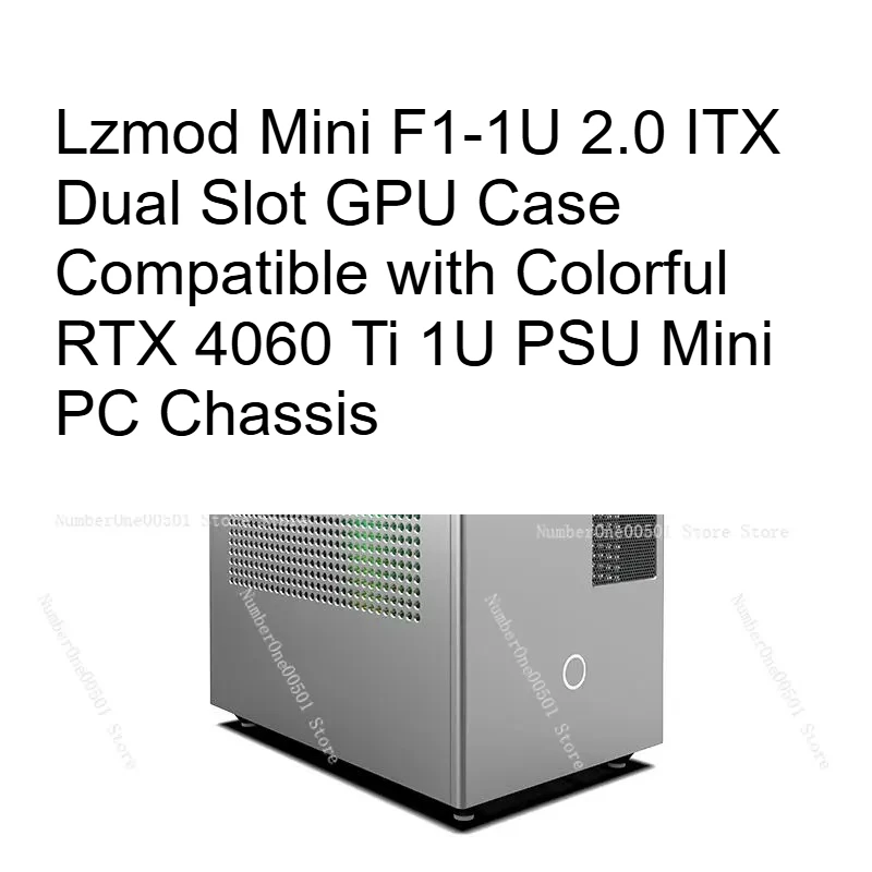 Lzmod Mini F1-1U 2.0 ITX Dual Slot GPU Case Compatible with Colorful RTX 4060 Ti 1U PSU Mini PC Chassis
Lzmod Mini F1-1U 2.0 ITX Dual Slot GPU Case Compatible with Colorful RTX 4060 Ti 1U PSU Mini PC Chassis
