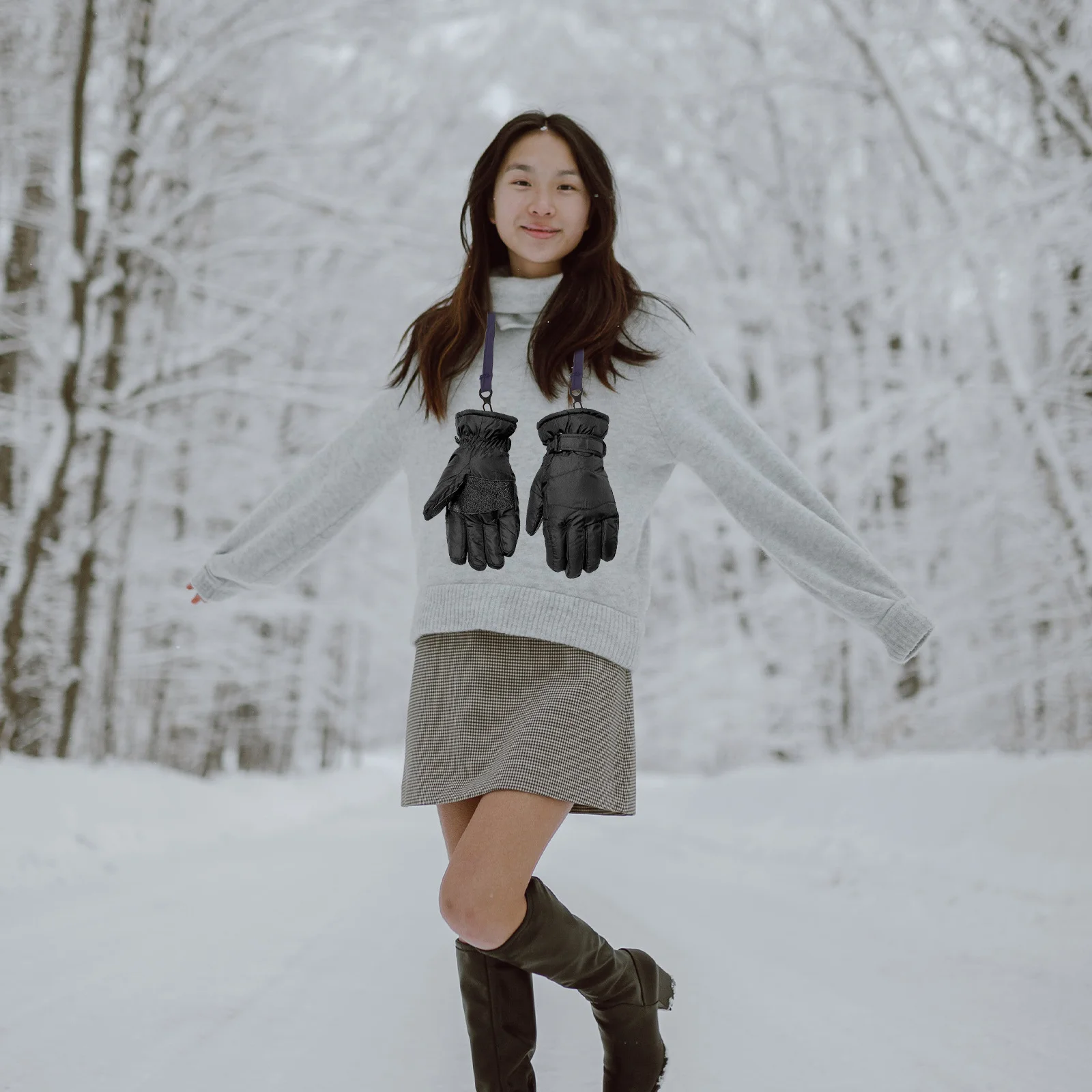 2 шт. многоразовых ремешков для перчаток, нейлоновый шнур для защиты от потери, надежный нескользящий держатель для зимних рукавиц, шарфов и активного отдыха
2 шт. многоразовых ремешков для перчаток, нейлоновый шнур для защиты от потери, надежный нескользящий держатель для зимних рукавиц, шарфов и активного отдыха