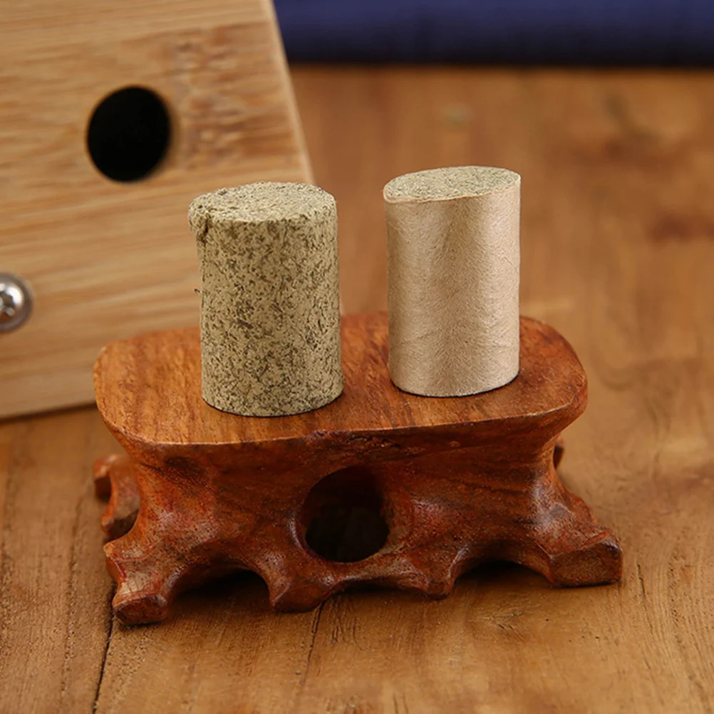 Pure Handmade Moxa Rolls 1.8x2.7cm Wild Mugwort Stick Light Smoke Moxibustion Sticks for Treatment
Pure Handmade Moxa Rolls 1.8x2.7cm Wild Mugwort Stick Light Smoke Moxibustion Sticks for Treatment