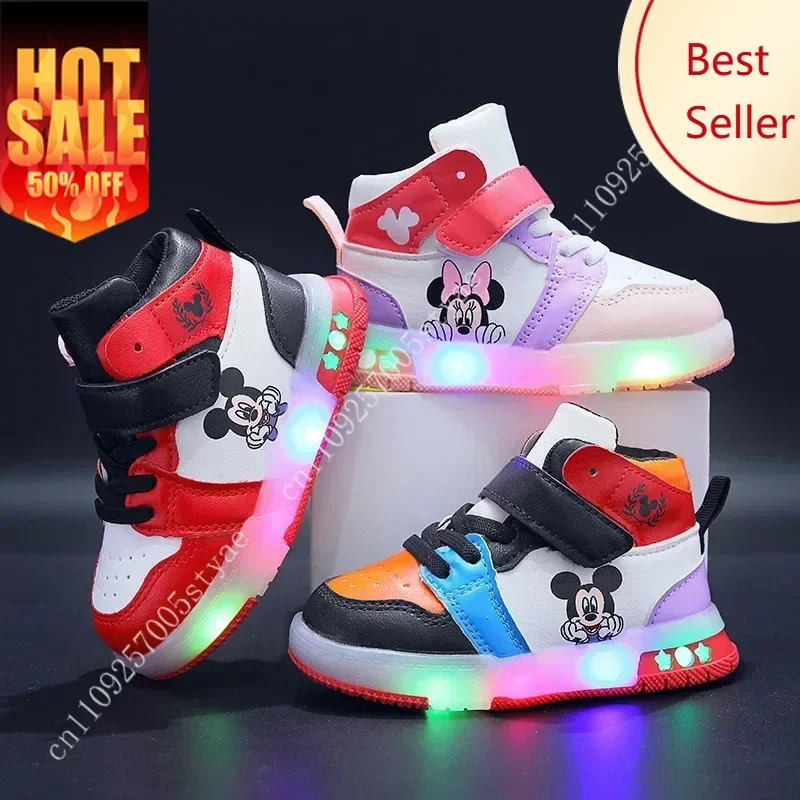 Mickey Minnie Mouse Shoes Disney Cartoon Sneakers Casual Sport Shoe Anti Slip Soft Party Holiday Decorations Gift Footwear 2026
Mickey Minnie Mouse Shoes Disney Cartoon Sneakers Casual Sport Shoe Anti Slip Soft Party Holiday Decorations Gift Footwear 2026