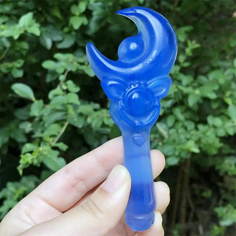 Lovely Butterfly Blue Opalite Moon Magic Stick Design Angel Fairy Stick For Girls Birthday Party Cosplay 1pcs
Lovely Butterfly Blue Opalite Moon Magic Stick Design Angel Fairy Stick For Girls Birthday Party Cosplay 1pcs