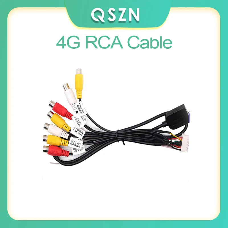 Auto 20 Pin 7 RCA Cable Antenna Microphone 4G SIM Card Slot For Car Radio Navigation 16 Pin Universal Wiring Harness Cable Plug
Auto 20 Pin 7 RCA Cable Antenna Microphone 4G SIM Card Slot For Car Radio Navigation 16 Pin Universal Wiring Harness Cable Plug