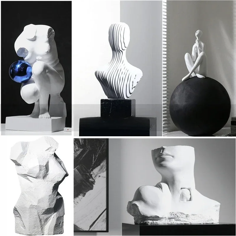 Modern minimalist light luxury abstract art figure sculpture model room soft decoration sales office hotel lobby ornament
Modern minimalist light luxury abstract art figure sculpture model room soft decoration sales office hotel lobby ornament