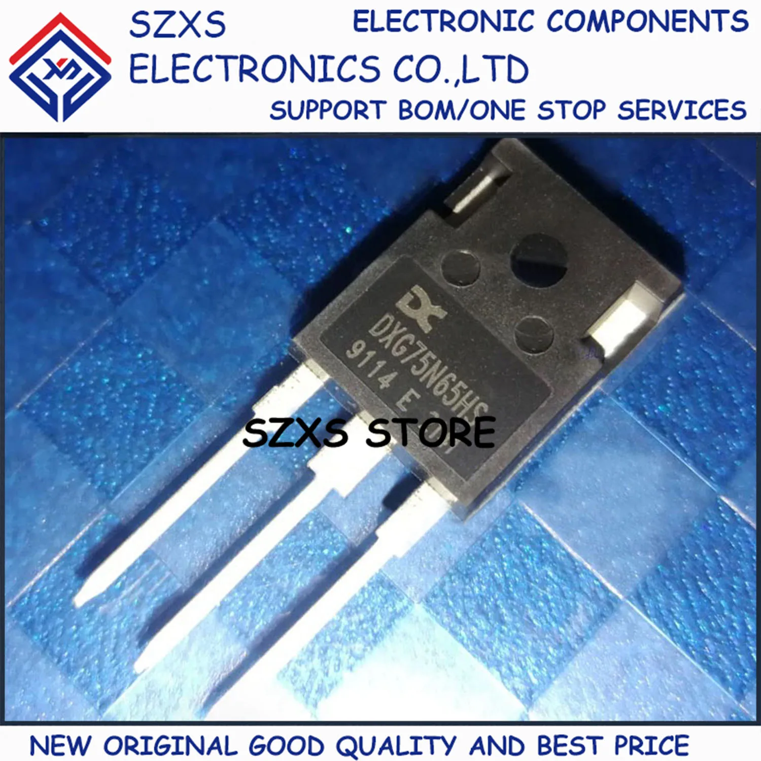 New Original 10Pcs DXG75N65HS TO-247 650V 75A Powerful IGBT Field Effect Transistor In Stock Electronic Components Good Quality
New Original 10Pcs DXG75N65HS TO-247 650V 75A Powerful IGBT Field Effect Transistor In Stock Electronic Components Good Quality
