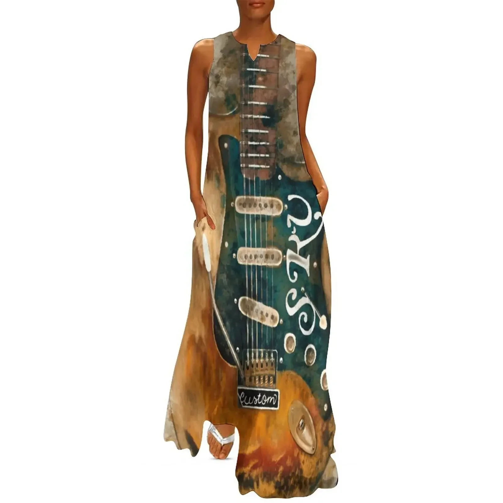 Stevie Ray Vaughan's electric guitar Long Dress fairy dress dresses for official occasions dresses summer Dress
Stevie Ray Vaughan's electric guitar Long Dress fairy dress dresses for official occasions dresses summer Dress