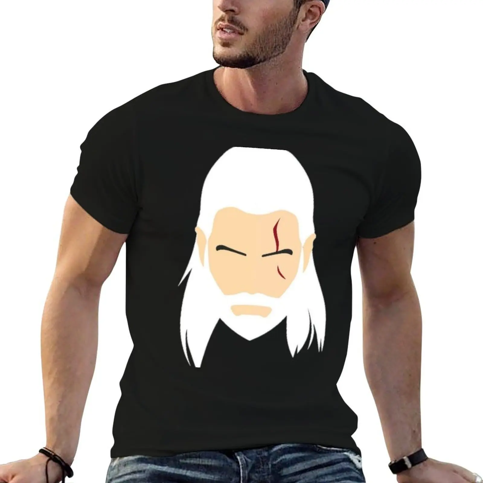 Geralt of Rivia T-Shirt man t shirts graphic black cotton t-shirt plain for man package T-Shirt
Geralt of Rivia T-Shirt man t shirts graphic black cotton t-shirt plain for man package T-Shirt