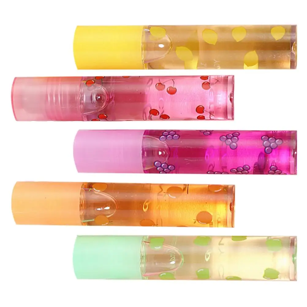 5 Pcs Colorless Lip Gloss Portable Transparent Protector Fruit Flavored Pomade Moisturizing Lipsticks Hydrating Ingredients
5 Pcs Colorless Lip Gloss Portable Transparent Protector Fruit Flavored Pomade Moisturizing Lipsticks Hydrating Ingredients