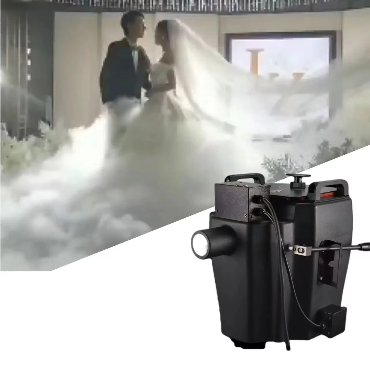 SP 6000W Atmosphere Equipmentsmog Maker Dry Ice Mini Fog Machine for Wedding Party with Nozzle &Tube
SP 6000W Atmosphere Equipmentsmog Maker Dry Ice Mini Fog Machine for Wedding Party with Nozzle &Tube