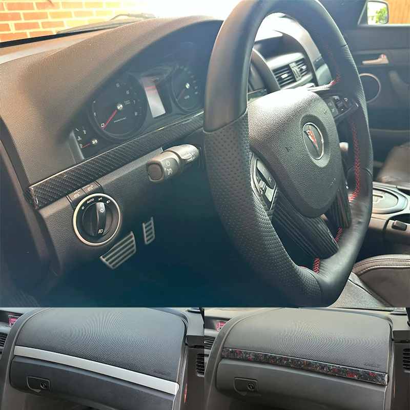 Replacement Dashboard Trim for Pontiac G8 / Holden VE — Offering a Variety of Custom Carbon Fiber Options Non-Overlay Components
Replacement Dashboard Trim for Pontiac G8 / Holden VE — Offering a Variety of Custom Carbon Fiber Options Non-Overlay Components