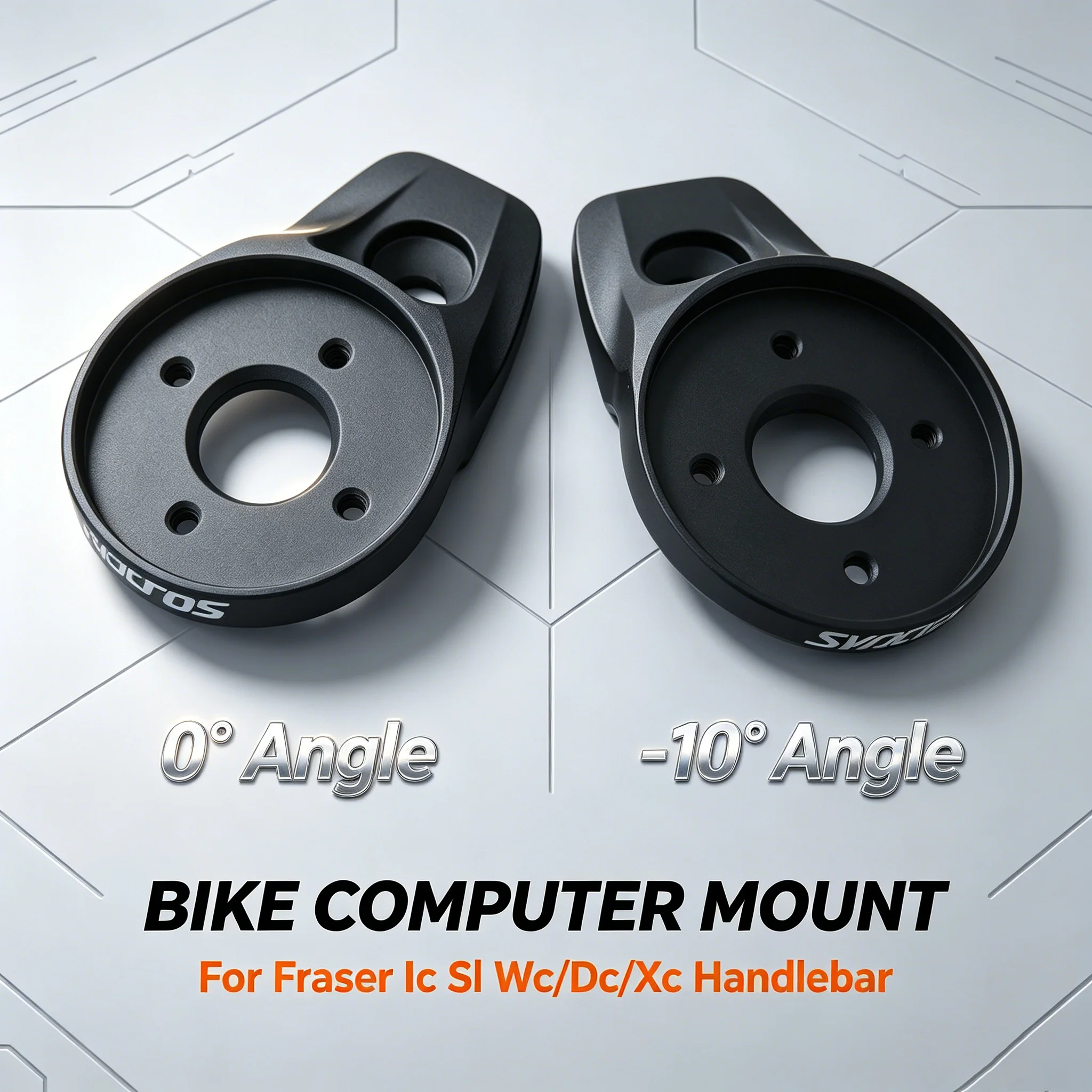 0/-10 Degree Top Cap Aluminum Computer Mount For SYN BIKE Fraser Ic Sl Wc/Dc/Xc Handlebars Xc Stem 1.5/2.0 Garmin/Wahoo/Bryton
0/-10 Degree Top Cap Aluminum Computer Mount For SYN BIKE Fraser Ic Sl Wc/Dc/Xc Handlebars Xc Stem 1.5/2.0 Garmin/Wahoo/Bryton