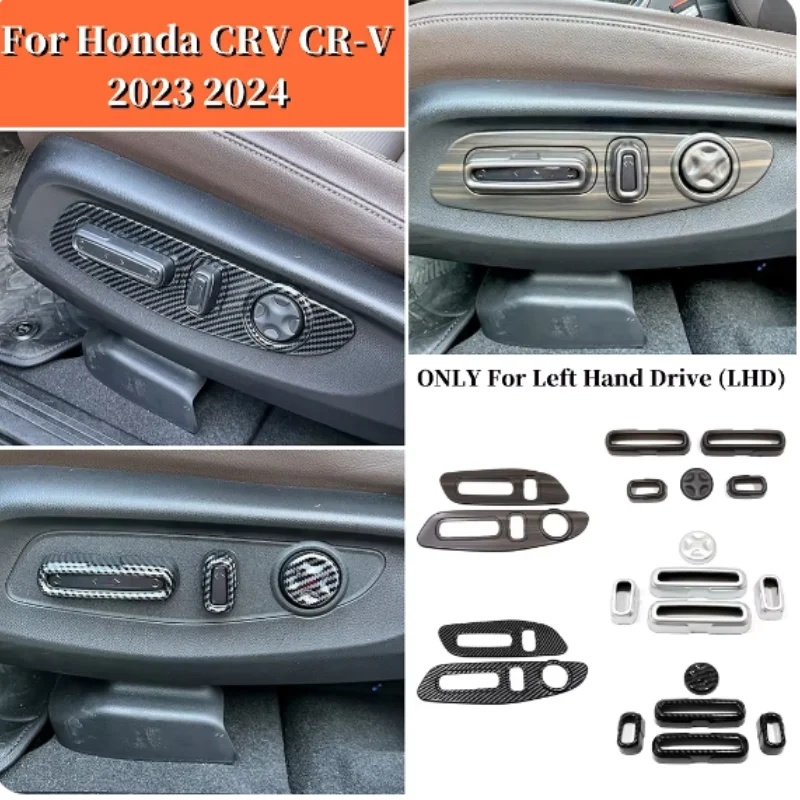 For Honda CRV CR-V 2023 2024 Car interior decoration accessories Seat adjustment button DIY patch sequin ABS Wood Grain Carbon
For Honda CRV CR-V 2023 2024 Car interior decoration accessories Seat adjustment button DIY patch sequin ABS Wood Grain Carbon