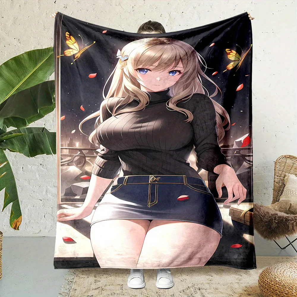 Фланелевое одеяло с рисунком девушки в стиле аниме «блондинка» подходит для всех сезонов, подходит для гостиной, офиса, дивана и путешествий
Фланелевое одеяло с рисунком девушки в стиле аниме «блондинка» подходит для всех сезонов, подходит для гостиной, офиса, дивана и путешествий
