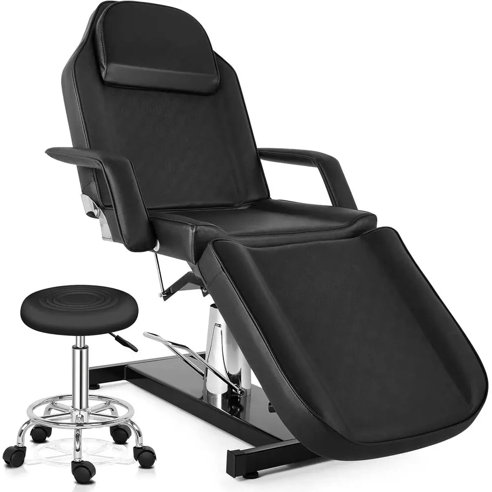 Black Multi-Functional Hydraulic Tattoo Chair with Esthetician Bed, 3-Section Facial Table, and Adjustable Beauty Equipment
Black Multi-Functional Hydraulic Tattoo Chair with Esthetician Bed, 3-Section Facial Table, and Adjustable Beauty Equipment