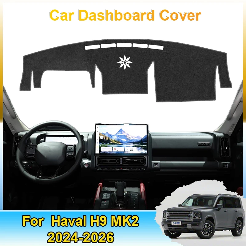 For Haval H9 MK2 Accessories 2024 2025 2026 Car Dashboard Cover Dash Carpet Mat Liner Sunshade Anti Dirty Sun Stickers Pad Parts
For Haval H9 MK2 Accessories 2024 2025 2026 Car Dashboard Cover Dash Carpet Mat Liner Sunshade Anti Dirty Sun Stickers Pad Parts